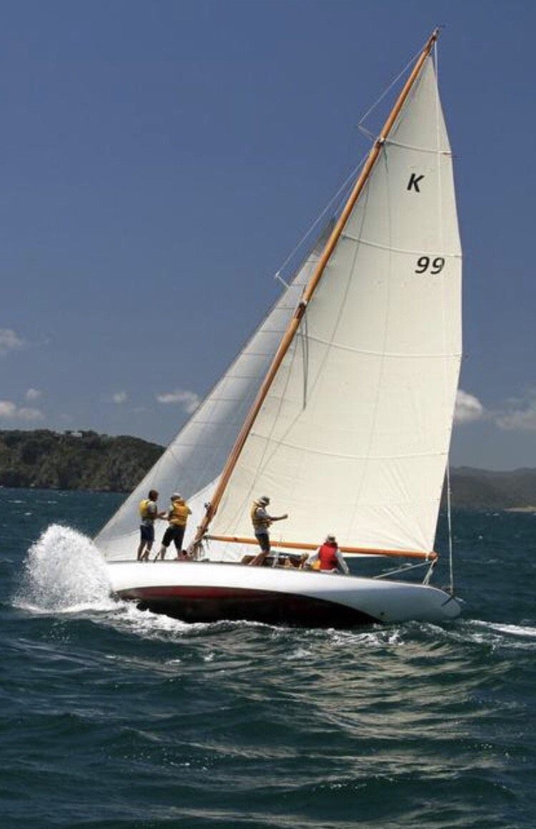 40ft Classic Keeler 'Waiomo' - The Classic Yacht Association of New Zealand